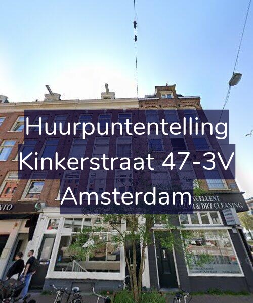 Foto gevel Huurpuntentelling voor Kinkerstraat 47-3V, Amsterdam