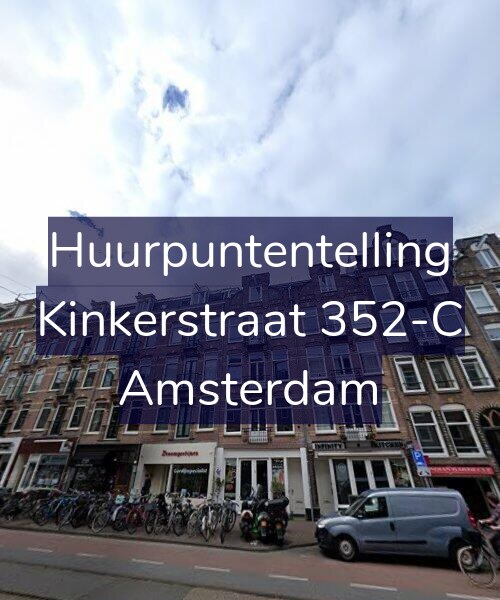 Foto gevel Huurpuntentelling voor Kinkerstraat 352-C, Amsterdam