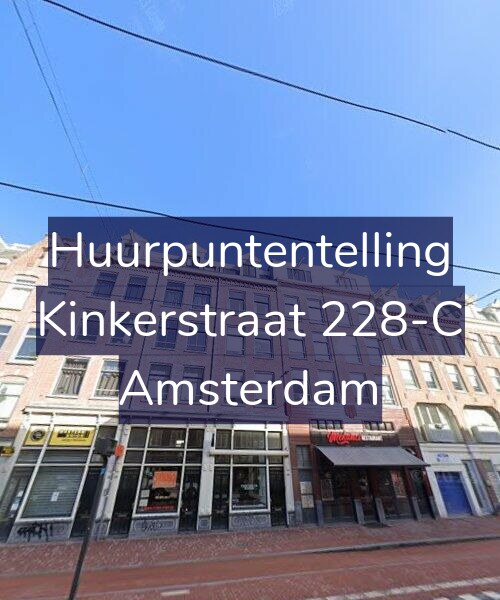Foto gevel Huurpuntentelling voor Kinkerstraat 228-C, Amsterdam