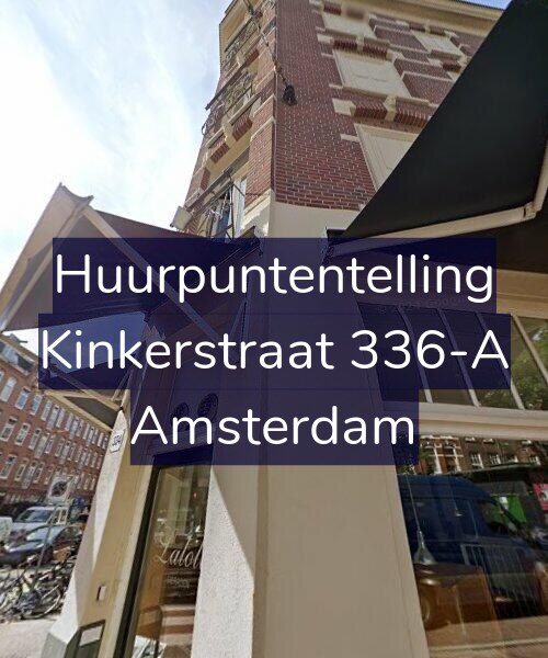 Foto gevel Huurpuntentelling voor Kinkerstraat 336-A, Amsterdam