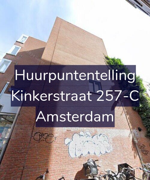 Foto gevel Huurpuntentelling voor Kinkerstraat 257-C, Amsterdam