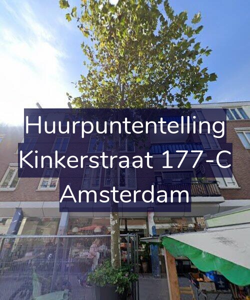 Foto gevel Huurpuntentelling voor Kinkerstraat 177-C, Amsterdam