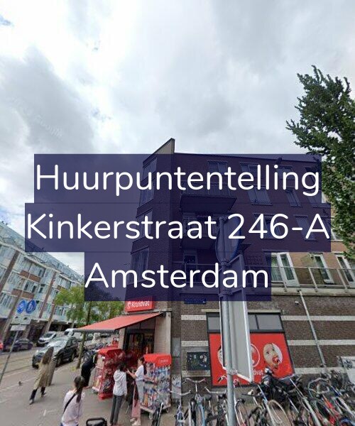 Foto gevel Huurpuntentelling voor Kinkerstraat 246-A, Amsterdam