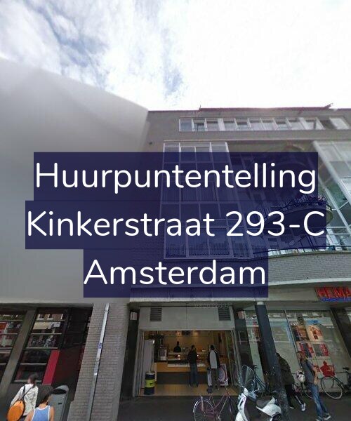 Foto gevel Huurpuntentelling voor Kinkerstraat 293-C, Amsterdam