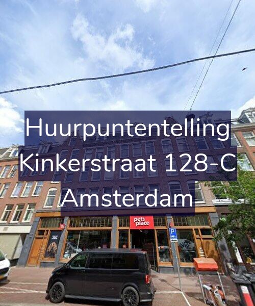 Foto gevel Huurpuntentelling voor Kinkerstraat 128-C, Amsterdam