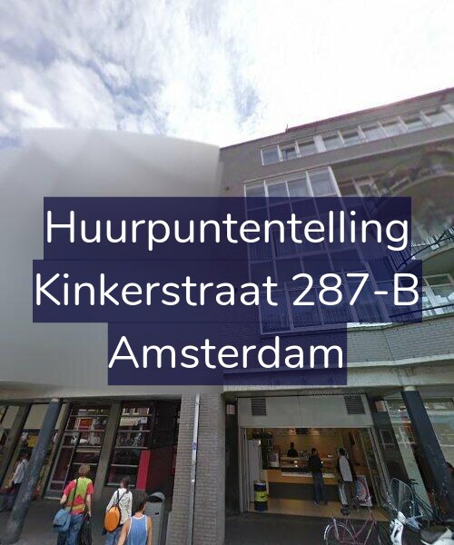 Foto gevel Huurpuntentelling voor Kinkerstraat 287-B, Amsterdam