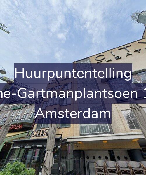 Foto gevel Huurpuntentelling voor Kleine-Gartmanplantsoen 11-3, Amsterdam