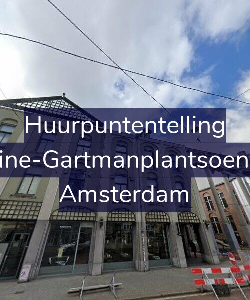 Foto gevel Huurpuntentelling voor Kleine-Gartmanplantsoen 20, Amsterdam