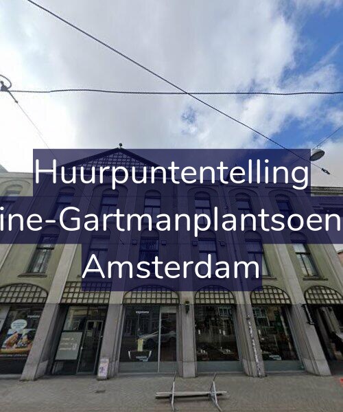 Foto gevel Huurpuntentelling voor Kleine-Gartmanplantsoen 14, Amsterdam