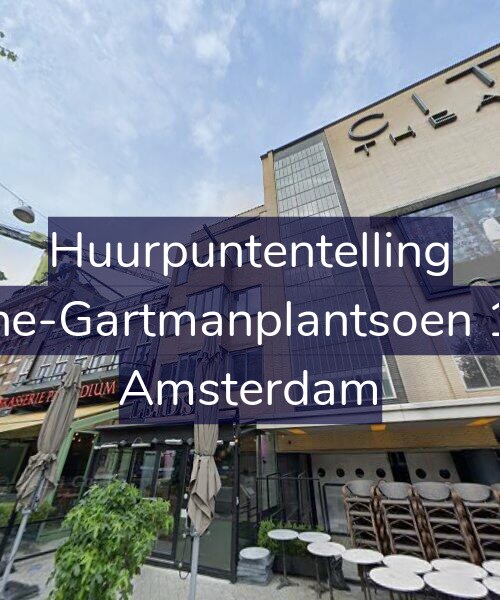 Foto gevel Huurpuntentelling voor Kleine-Gartmanplantsoen 11-4, Amsterdam