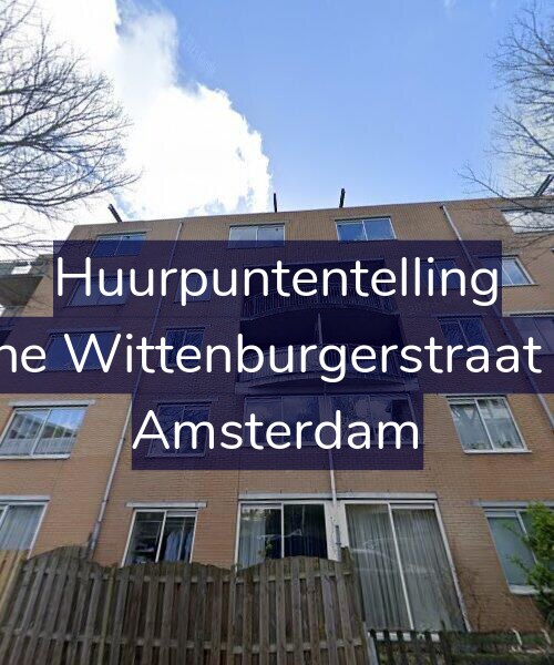 Foto gevel Huurpuntentelling voor Kleine Wittenburgerstraat 349, Amsterdam