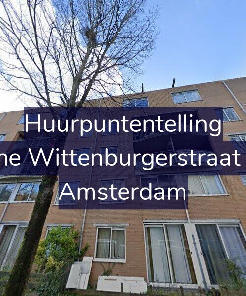 Foto gevel Huurpuntentelling voor Kleine Wittenburgerstraat 337, Amsterdam