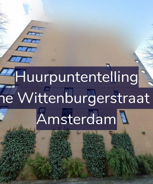 Foto gevel Huurpuntentelling voor Kleine Wittenburgerstraat 219, Amsterdam