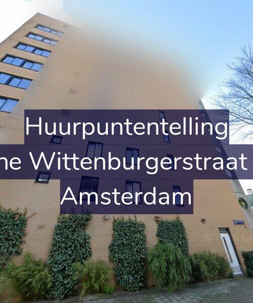 Foto gevel Huurpuntentelling voor Kleine Wittenburgerstraat 237, Amsterdam