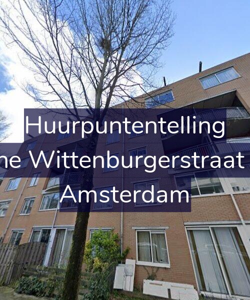 Foto gevel Huurpuntentelling voor Kleine Wittenburgerstraat 341, Amsterdam