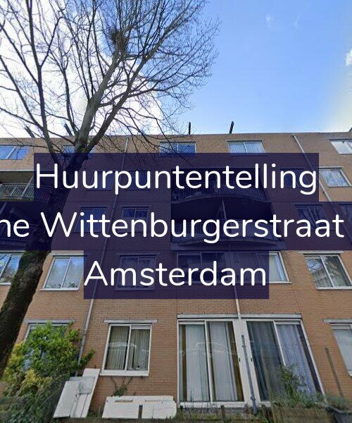 Foto gevel Huurpuntentelling voor Kleine Wittenburgerstraat 335, Amsterdam