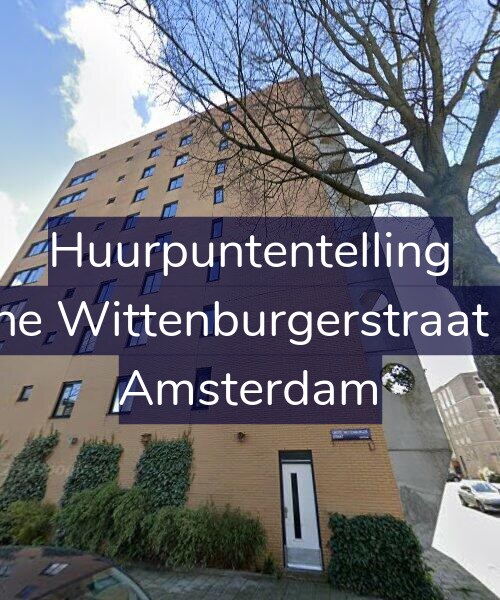 Foto gevel Huurpuntentelling voor Kleine Wittenburgerstraat 247, Amsterdam