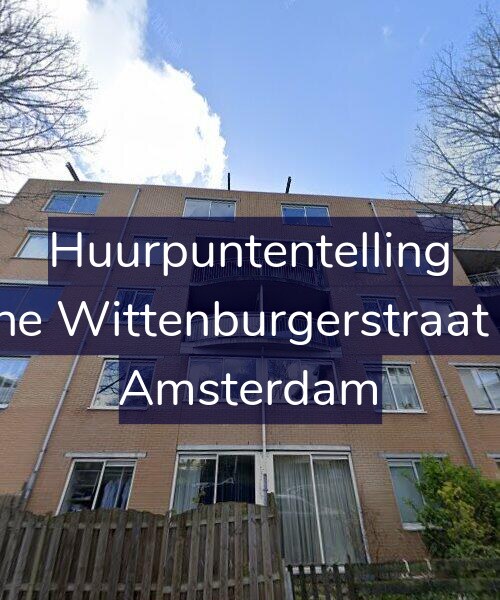 Foto gevel Huurpuntentelling voor Kleine Wittenburgerstraat 347, Amsterdam
