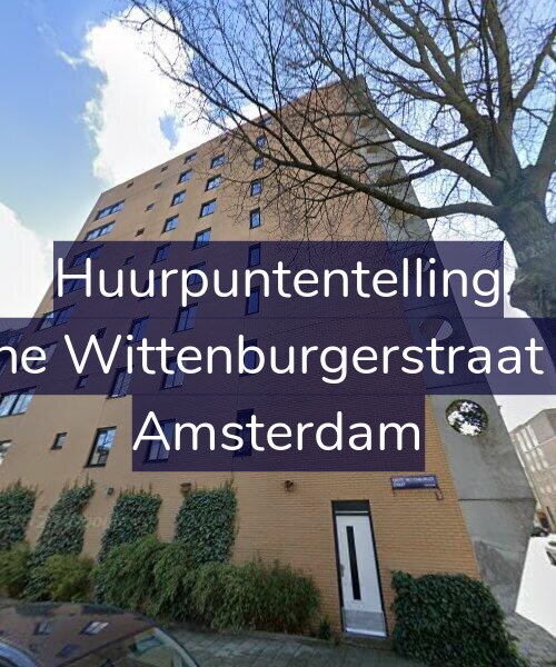 Foto gevel Huurpuntentelling voor Kleine Wittenburgerstraat 245, Amsterdam