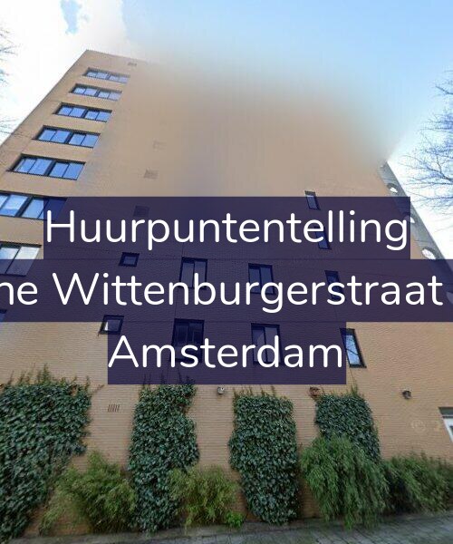 Foto gevel Huurpuntentelling voor Kleine Wittenburgerstraat 221, Amsterdam