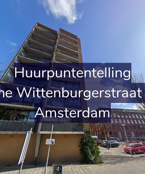 Foto gevel Huurpuntentelling voor Kleine Wittenburgerstraat 261, Amsterdam