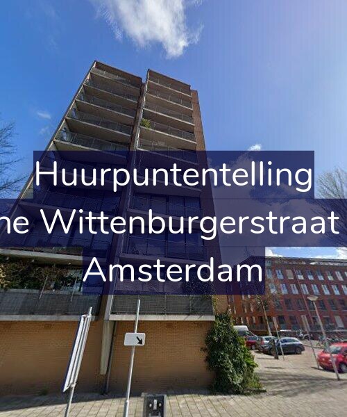 Foto gevel Huurpuntentelling voor Kleine Wittenburgerstraat 257, Amsterdam