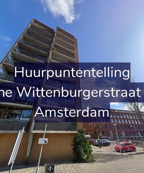 Foto gevel Huurpuntentelling voor Kleine Wittenburgerstraat 263, Amsterdam