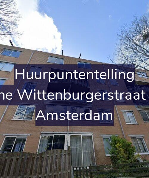 Foto gevel Huurpuntentelling voor Kleine Wittenburgerstraat 345, Amsterdam