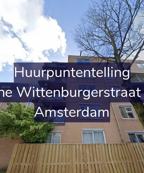 Foto gevel Huurpuntentelling voor Kleine Wittenburgerstraat 361, Amsterdam