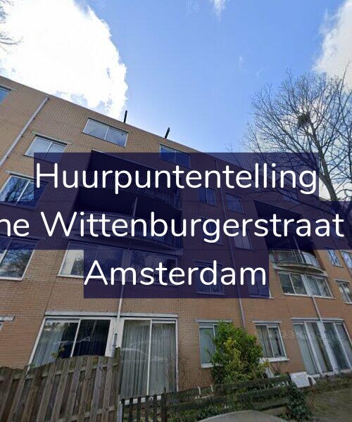 Foto gevel Huurpuntentelling voor Kleine Wittenburgerstraat 343, Amsterdam