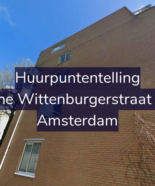 Foto gevel Huurpuntentelling voor Kleine Wittenburgerstraat 323, Amsterdam