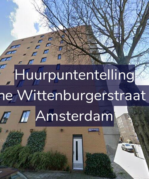 Foto gevel Huurpuntentelling voor Kleine Wittenburgerstraat 251, Amsterdam