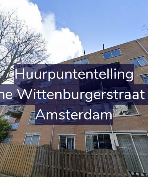 Foto gevel Huurpuntentelling voor Kleine Wittenburgerstraat 353, Amsterdam