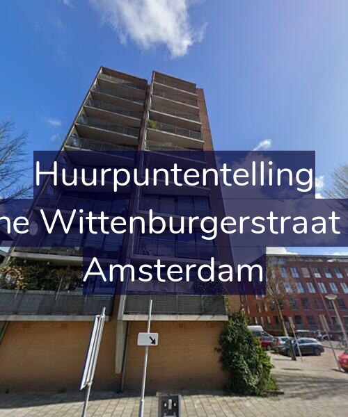 Foto gevel Huurpuntentelling voor Kleine Wittenburgerstraat 255, Amsterdam