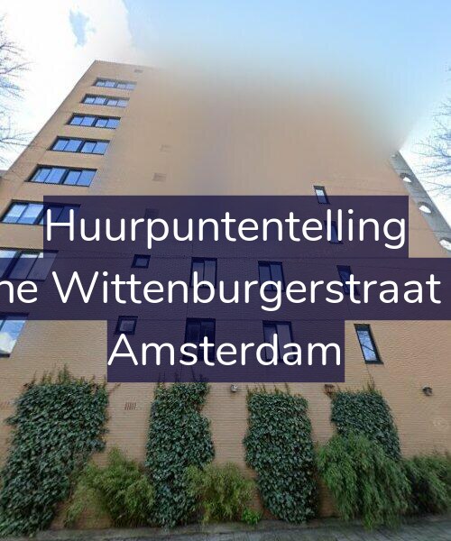 Foto gevel Huurpuntentelling voor Kleine Wittenburgerstraat 223, Amsterdam