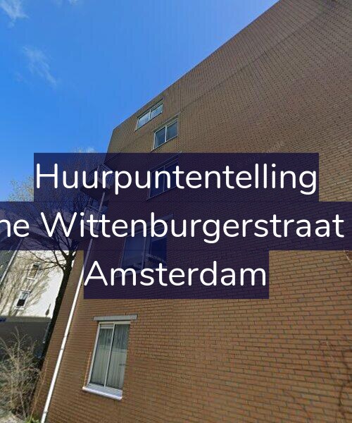 Foto gevel Huurpuntentelling voor Kleine Wittenburgerstraat 319, Amsterdam
