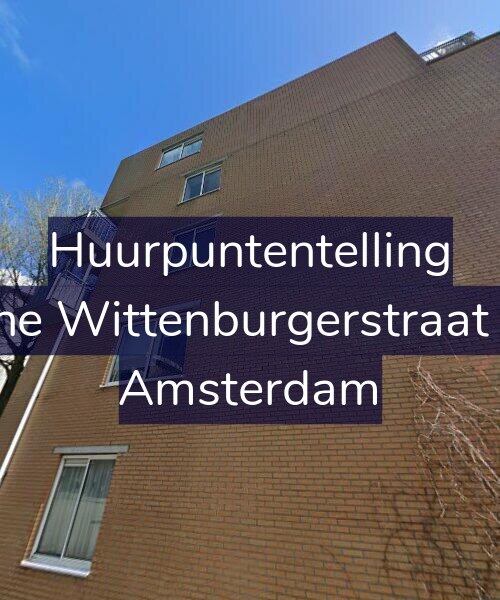 Foto gevel Huurpuntentelling voor Kleine Wittenburgerstraat 325, Amsterdam