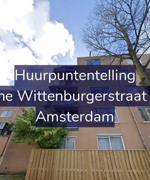 Foto gevel Huurpuntentelling voor Kleine Wittenburgerstraat 363, Amsterdam