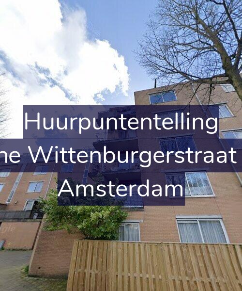 Foto gevel Huurpuntentelling voor Kleine Wittenburgerstraat 365, Amsterdam