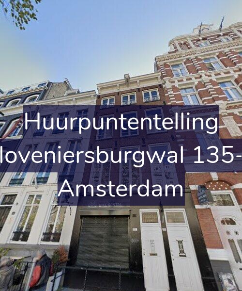 Foto gevel Huurpuntentelling voor Kloveniersburgwal 135-F, Amsterdam