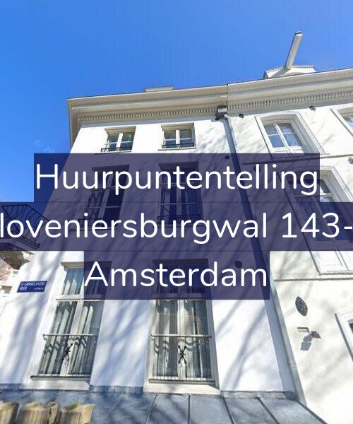 Foto gevel Huurpuntentelling voor Kloveniersburgwal 143-E, Amsterdam