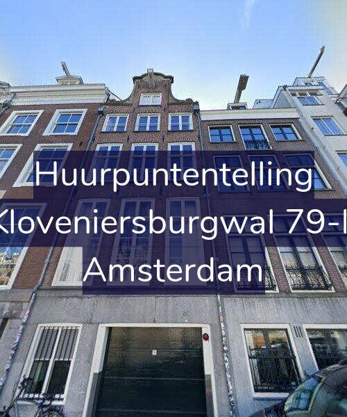 Foto gevel Huurpuntentelling voor Kloveniersburgwal 79-F, Amsterdam