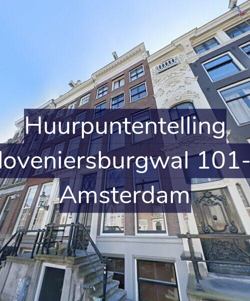 Foto gevel Huurpuntentelling voor Kloveniersburgwal 101-B, Amsterdam
