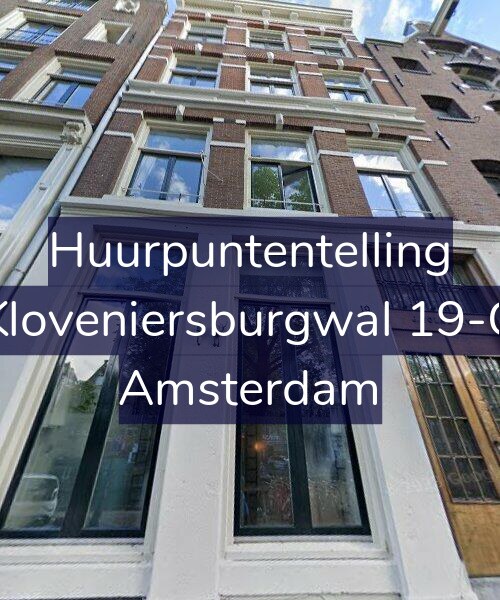 Foto gevel Huurpuntentelling voor Kloveniersburgwal 19-G, Amsterdam
