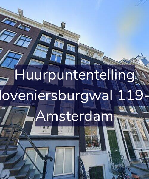 Foto gevel Huurpuntentelling voor Kloveniersburgwal 119-C, Amsterdam