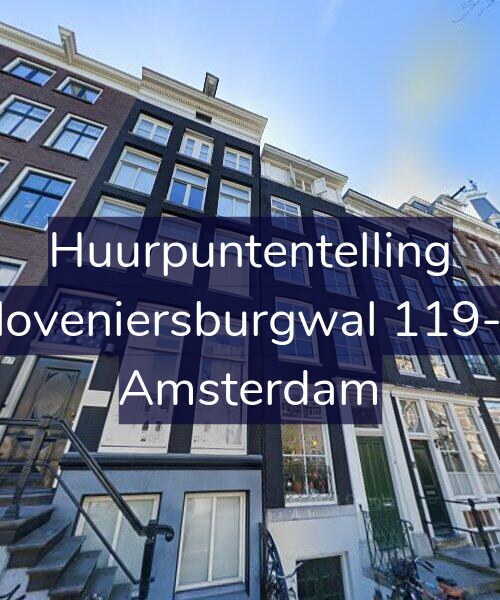 Foto gevel Huurpuntentelling voor Kloveniersburgwal 119-A, Amsterdam