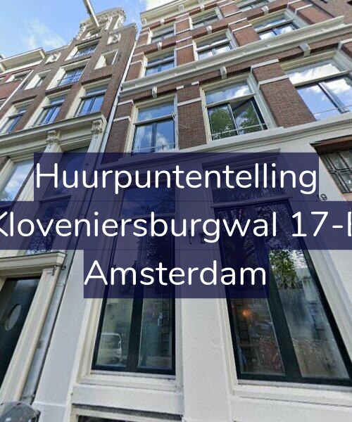 Foto gevel Huurpuntentelling voor Kloveniersburgwal 17-E, Amsterdam