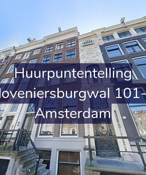 Foto gevel Huurpuntentelling voor Kloveniersburgwal 101-A, Amsterdam