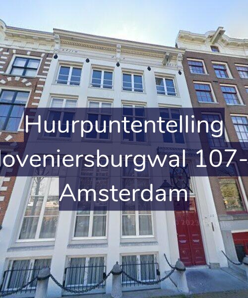 Foto gevel Huurpuntentelling voor Kloveniersburgwal 107-H, Amsterdam