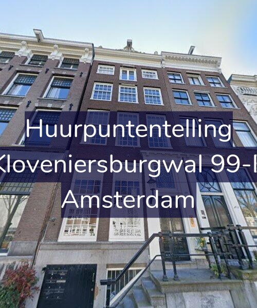 Foto gevel Huurpuntentelling voor Kloveniersburgwal 99-E, Amsterdam
